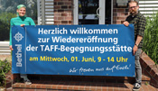 TAFF-Begegnungsstätte öffnet wieder am 1. Juni