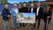 Symbolischer Spatenstich für neuen Schulcampus